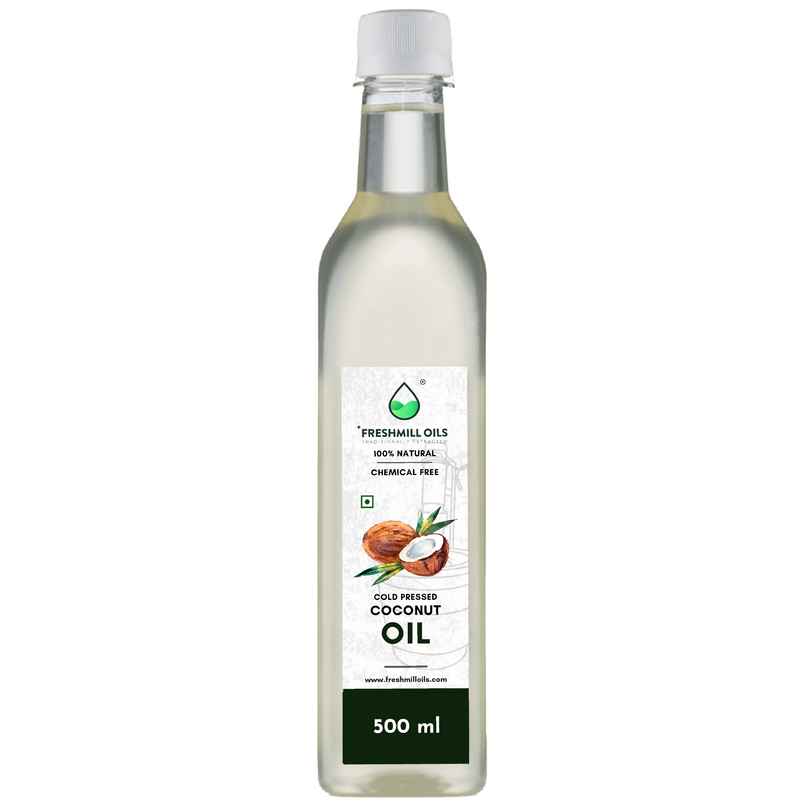 Fresh Mill Oils Coconut Cold Pressed Oil | (Nariyal Oil)