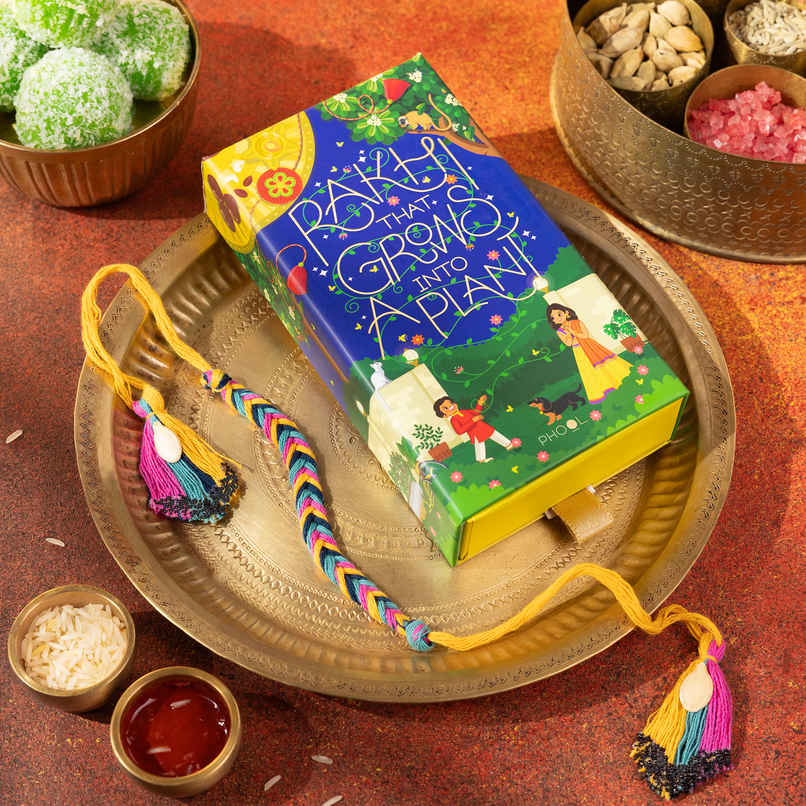 Phool Basant Plantable Rakhi Phool Basant Plantable Rakhi