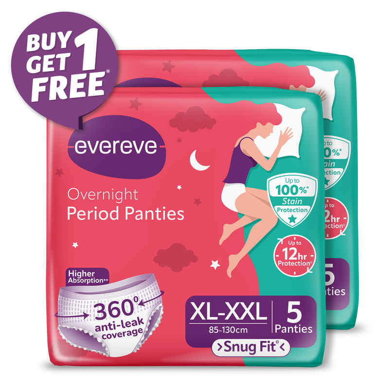 Evereve Overnight Disposable Period Panties | XL-XXL Evereve Overnight Disposable Period Panties | XL-XXL
