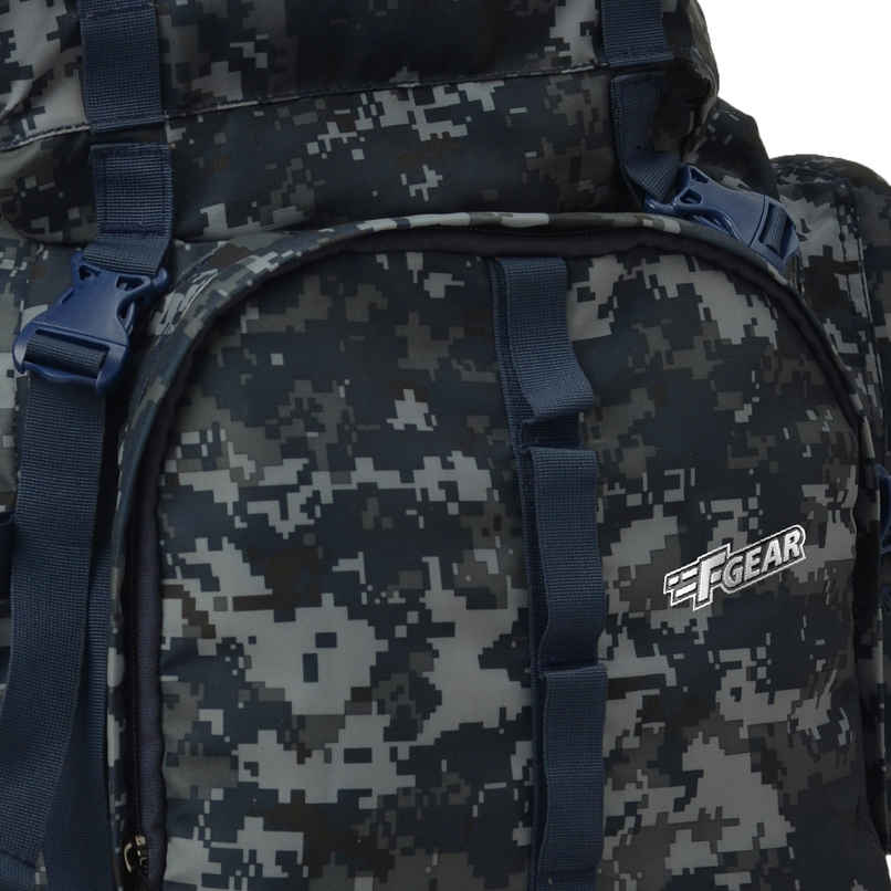 F Gear Unisex Polyester 50 L Top Handle Rucksack | Camo F Gear Unisex Polyester 50 L Top Handle Rucksack | Camo