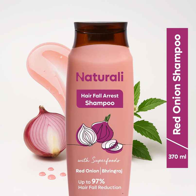 Naturali Hair fall Control Shampoo for Women|Best Shampoo for Hairfall Control|Onion shampoo