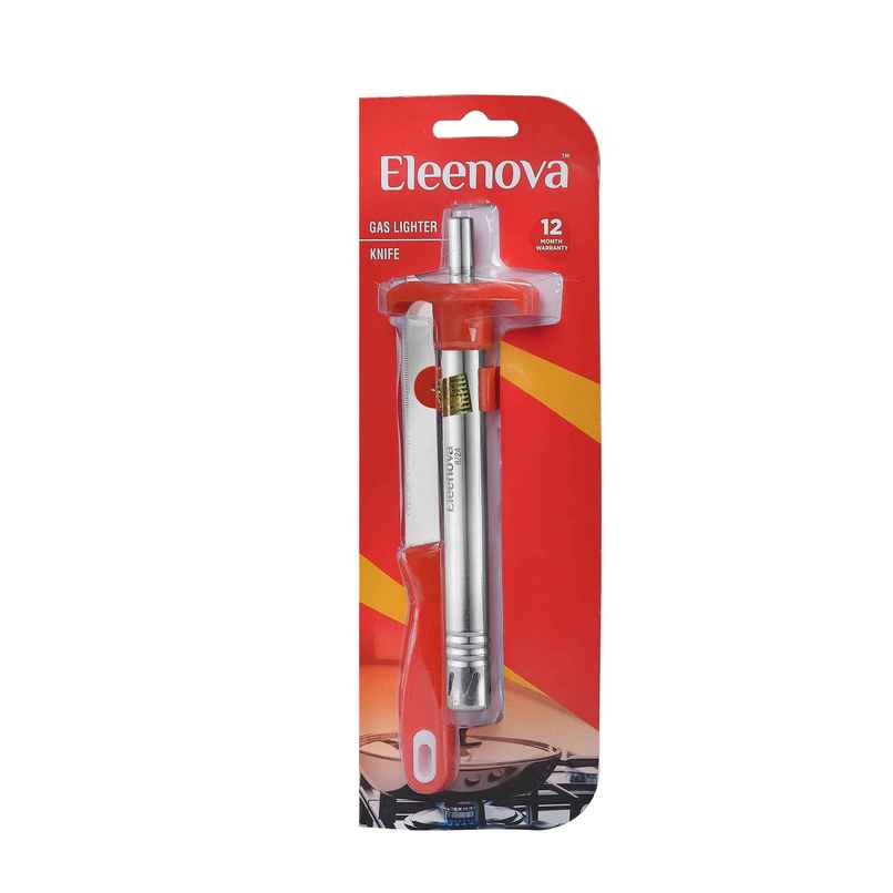 Eleenova Gas Stove Lighter and Kitchen Knife Set | Combo Pack