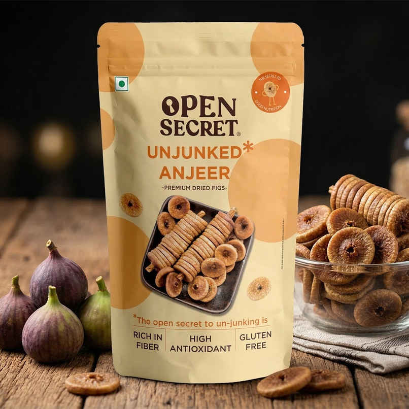 Open Secret Premium Anjeer | Fig | Dry Fruits