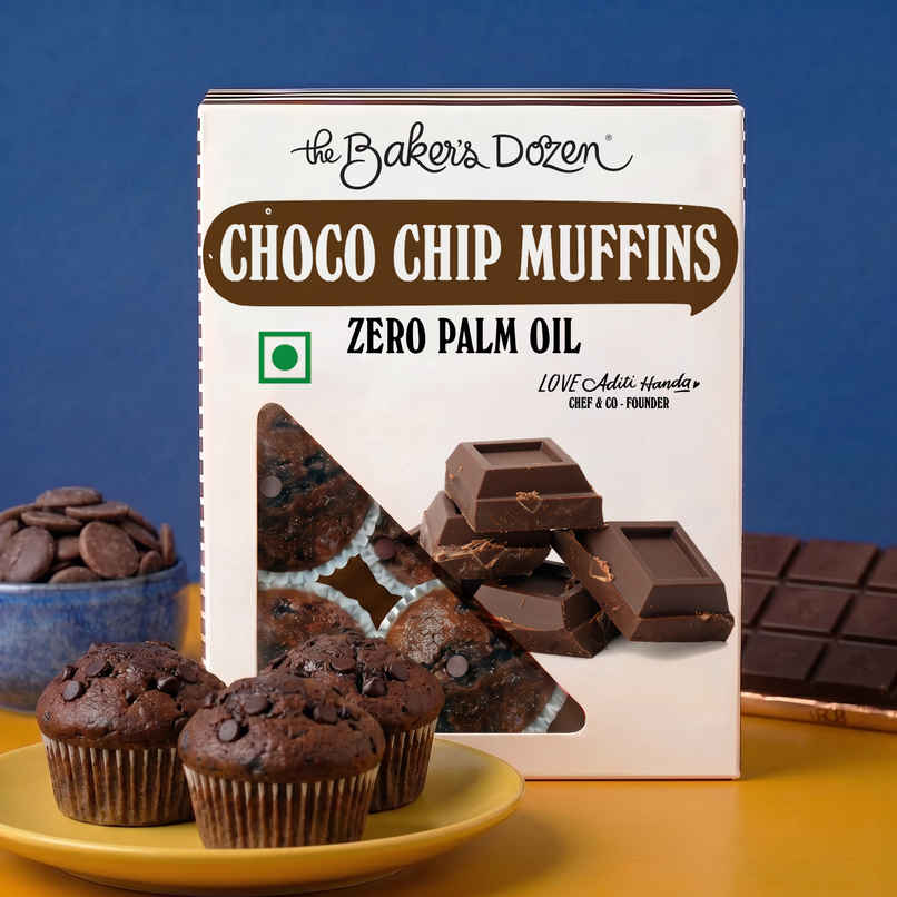 The Baker's Dozen Choco Chip Muffins | Chocolate Cake | Eggless Cake | Tea Cake | Pound Cake The Baker's Dozen Choco Chip Muffins | Chocolate Cake | Eggless Cake | Tea Cake | Pound Cake