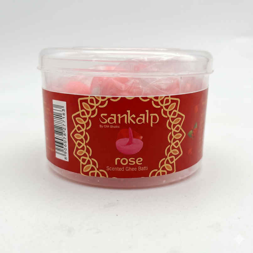Sankalp Wick For Diya Scented Ghee Batti - ROSE Sankalp Wick For Diya Scented Ghee Batti - ROSE