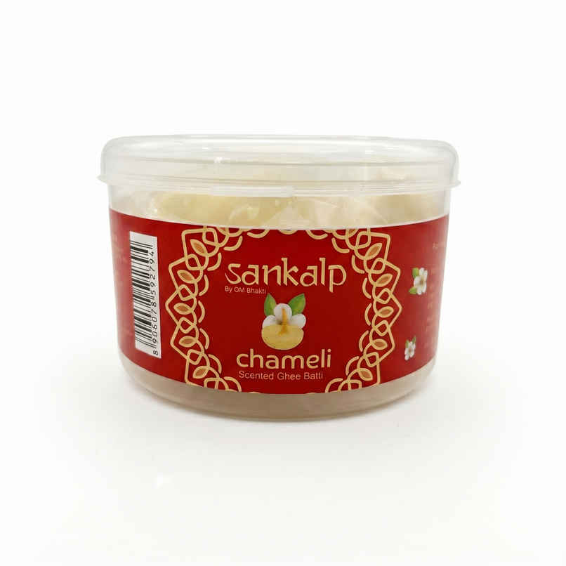 Om Bhakti Sankalp Wick For Diya Scented Ghee Batti - CHAMELI Om Bhakti Sankalp Wick For Diya Scented Ghee Batti - CHAMELI