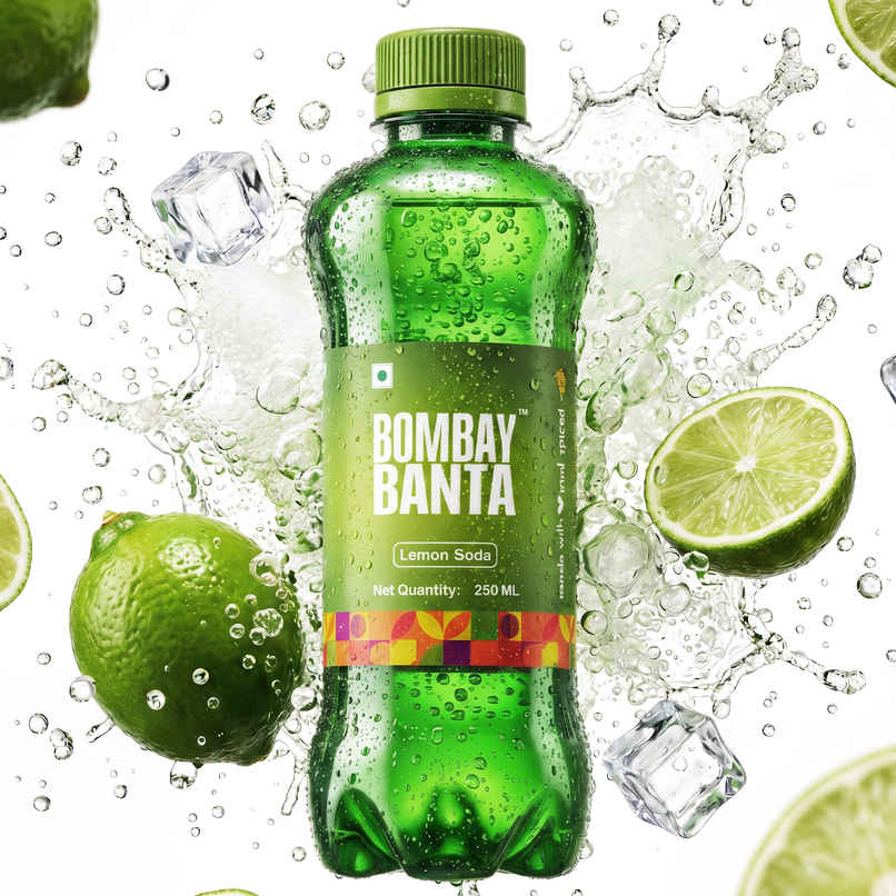 Bombay Banta Lemon Soda Soft Drink | Refreshing & Tangy