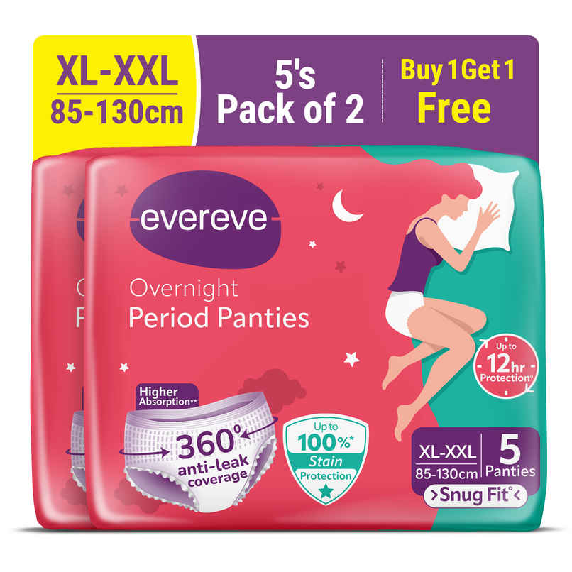 Evereve Overnight Disposable Period Panties | XL-XXL Evereve Overnight Disposable Period Panties | XL-XXL