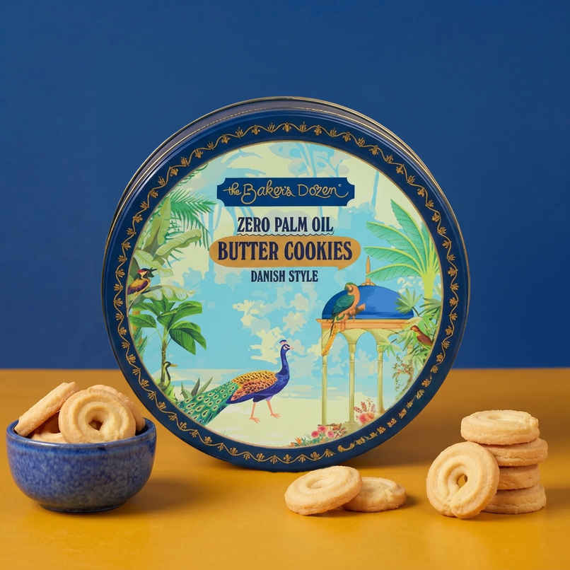 The Baker's Dozen Butter Cookies Dansih Style, Zero Palm Oil The Baker's Dozen Butter Cookies Dansih Style, Zero Palm Oil