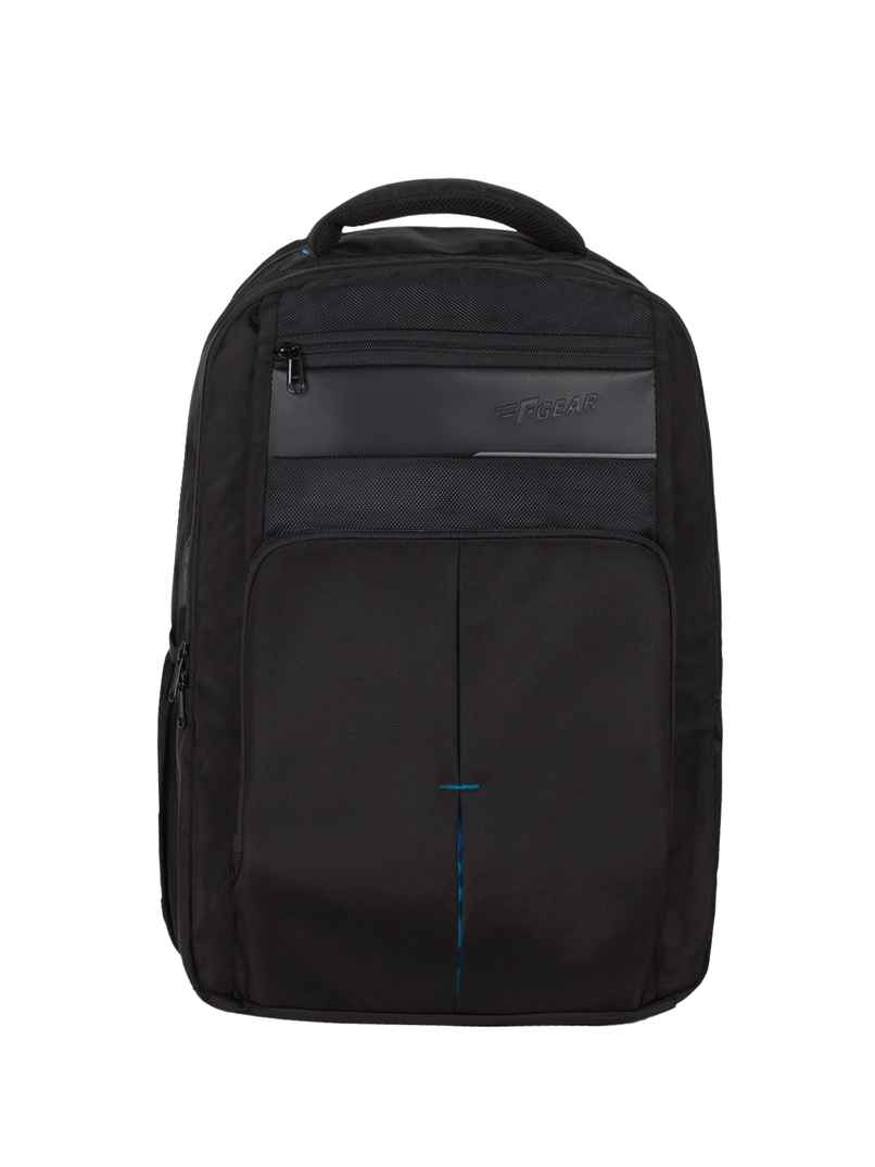 F Gear Unisex Solid Polyester 30 L Laptop Backpack | Black - One Size F Gear Unisex Solid Polyester 30 L Laptop Backpack | Black - One Size