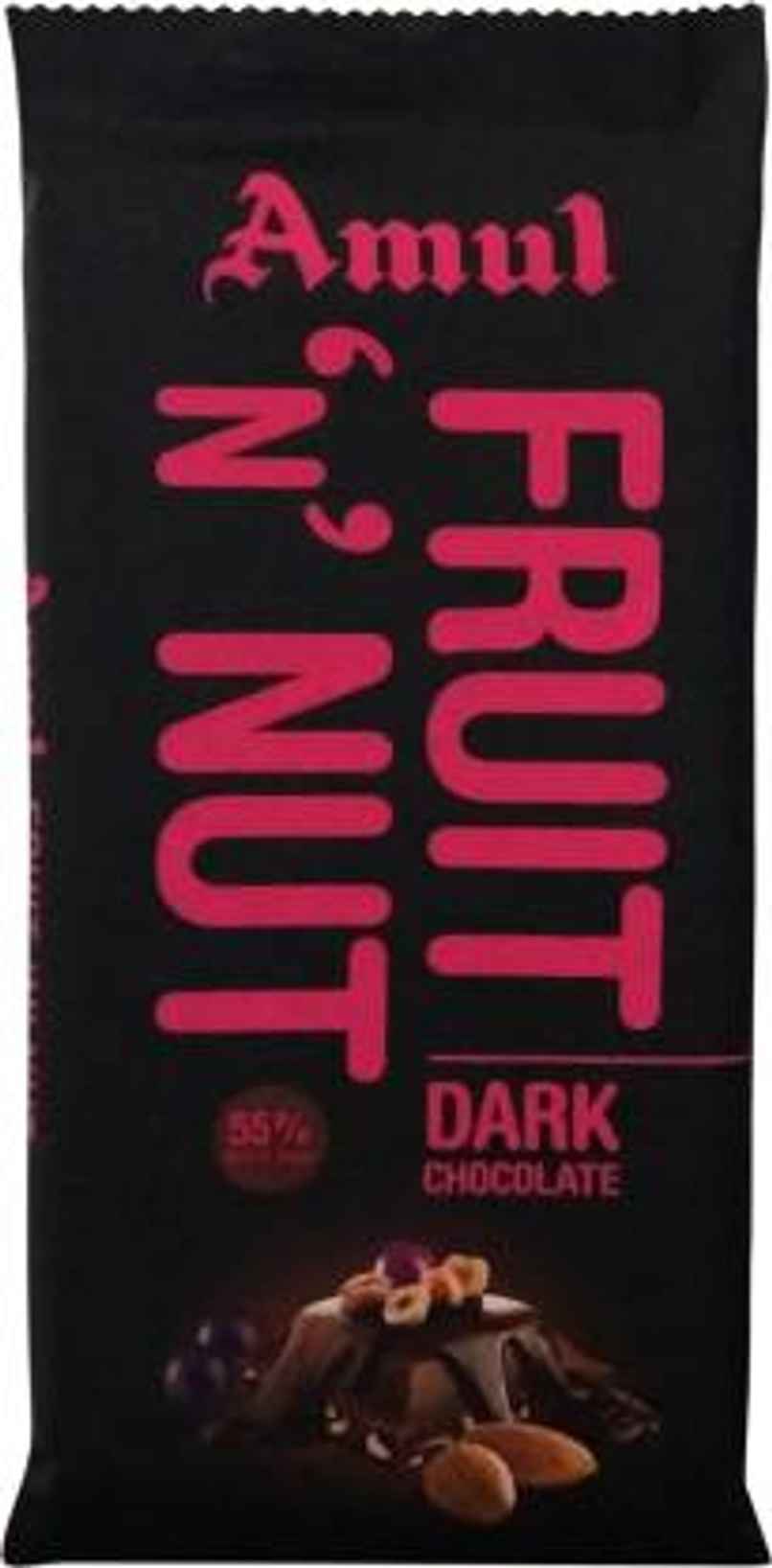 Amul Fruit 'N' Nut Dark Chocolate Amul Fruit 'N' Nut Dark Chocolate