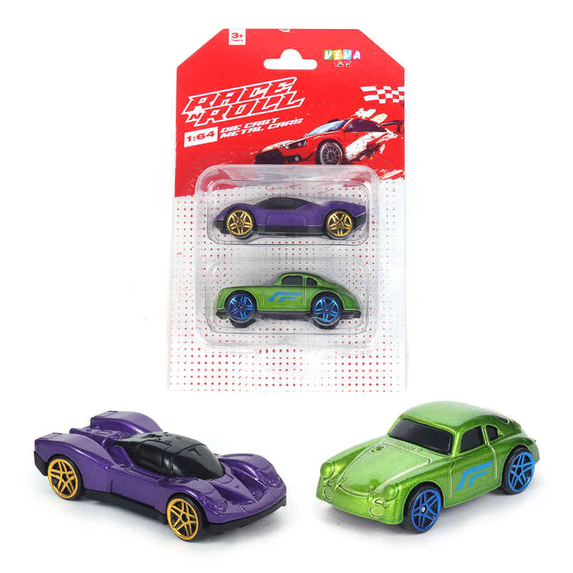 Race N Roll 1:64 Metal Die Cast Car - Hw.po356 | Pack of 2
