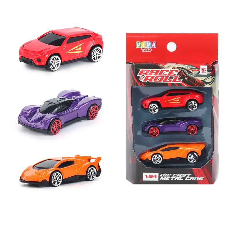 Race N Roll 1:64 Metal Die Cast Car | Lu.hw.lv | Pack of 3 Race N Roll 1:64 Metal Die Cast Car | Lu.hw.lv | Pack of 3