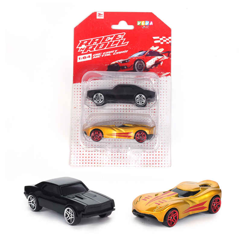 Race N Roll 1:64 Metal Die Cast Car - Br.ch | Pack of 2