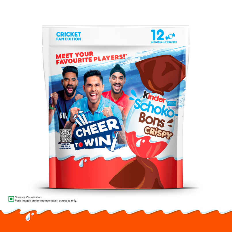 Kinder Schoko-Bons Crispy | Chocolate | Milky & Cocoa Filling