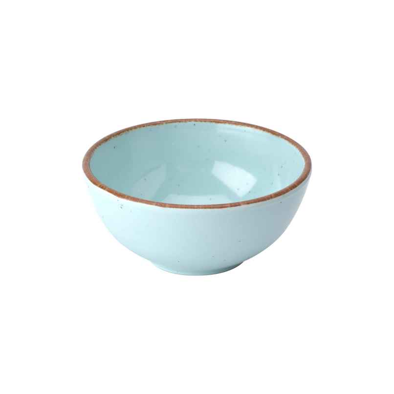 BAY6 Minto Series Round Melamine Veg/Curry Bowl -4.5"-Blue Speckle -Set of 2 BAY6 Minto Series Round Melamine Veg/Curry Bowl -4.5"-Blue Speckle -Set of 2
