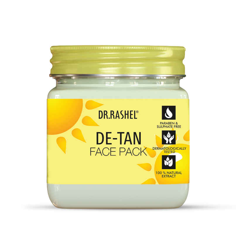 De-Tan Face Pack for Skin with Walnut and Clove Extracts Tan Removal Formula