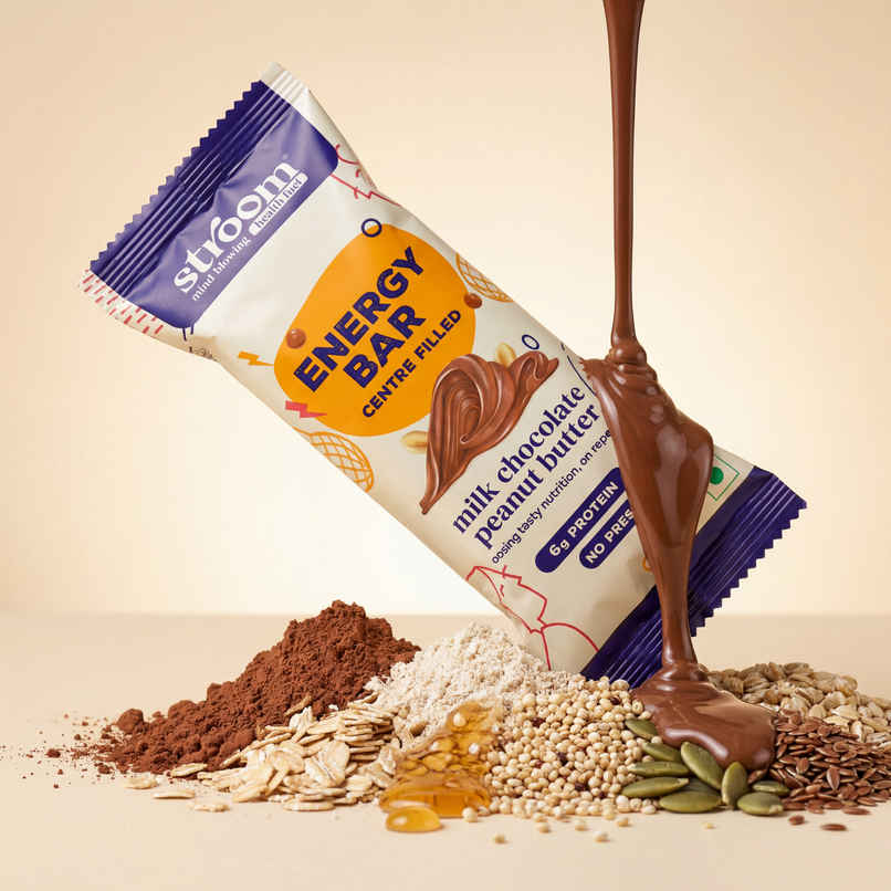 Stroom Milk Chocolate Peanut Butter Energy Bars Stroom Milk Chocolate Peanut Butter Energy Bars