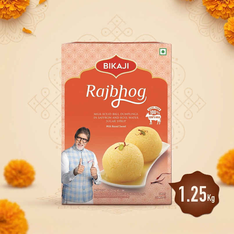 Bikaji Rajbhog | Milk Based Sweet | Cow Milk Bikaji Rajbhog | Milk Based Sweet | Cow Milk