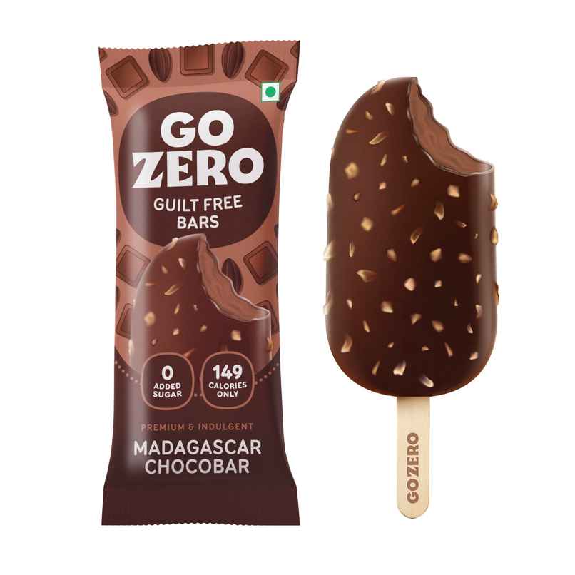Go Zero Madagascar Chocolate Guilt Free Ice Cream Bar