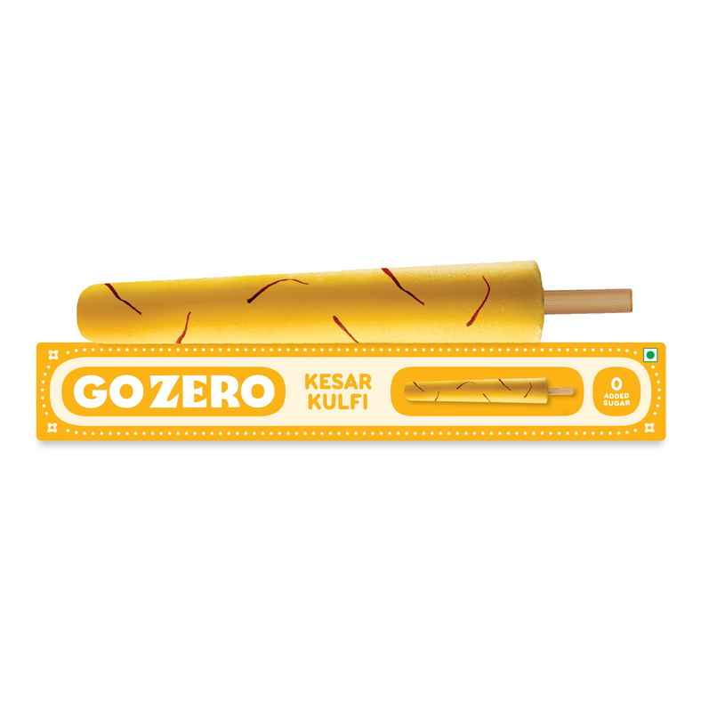 Go Zero Kesar Kulfi Guilt Free Ice Cream Stick Go Zero Kesar Kulfi Guilt Free Ice Cream Stick