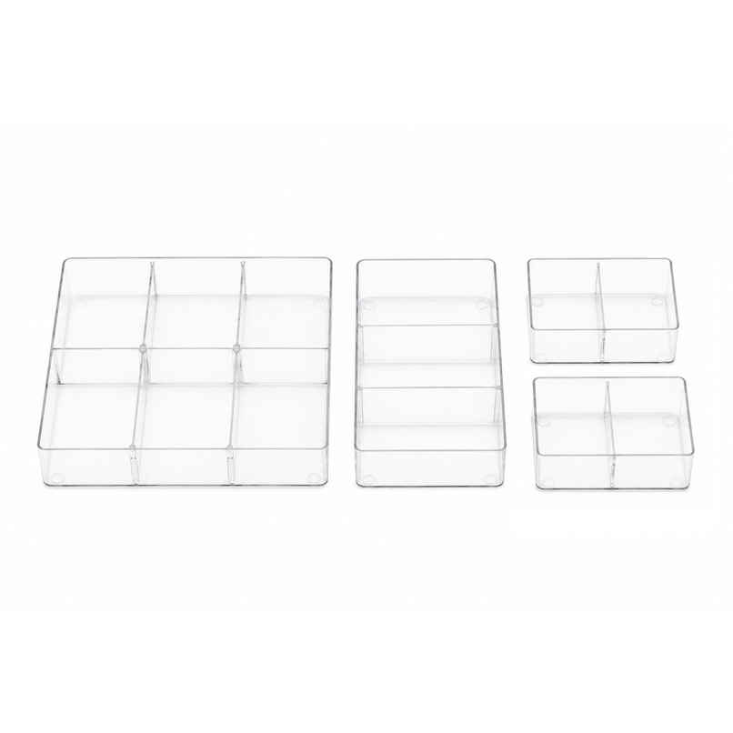 Steelo Divider Tray Set | 1 Big, 1 Medium, 2 Small