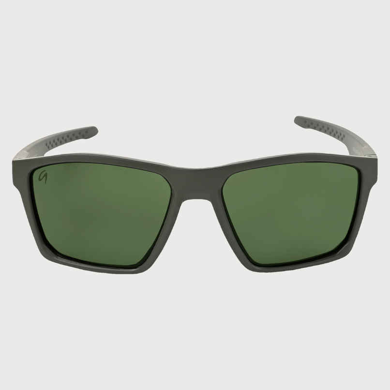AISLIN Unisex Wrap-around Sunglasses | Green - Large