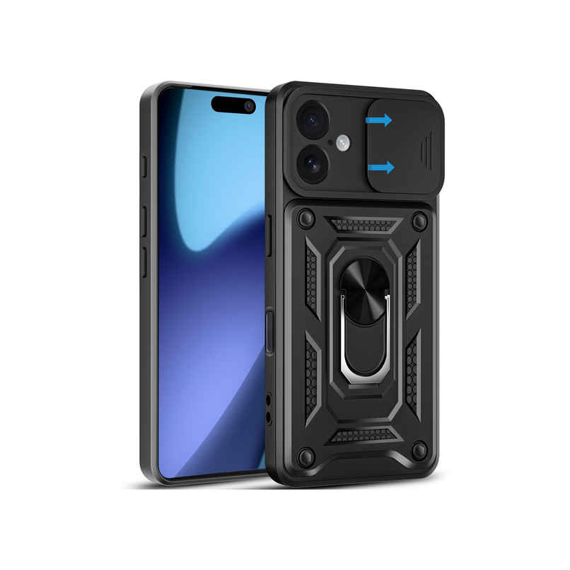 Artistque Case For Iphone 17 Back Cover | Ring Stand Armor Cover Artistque Case For Iphone 17 Back Cover | Ring Stand Armor Cover