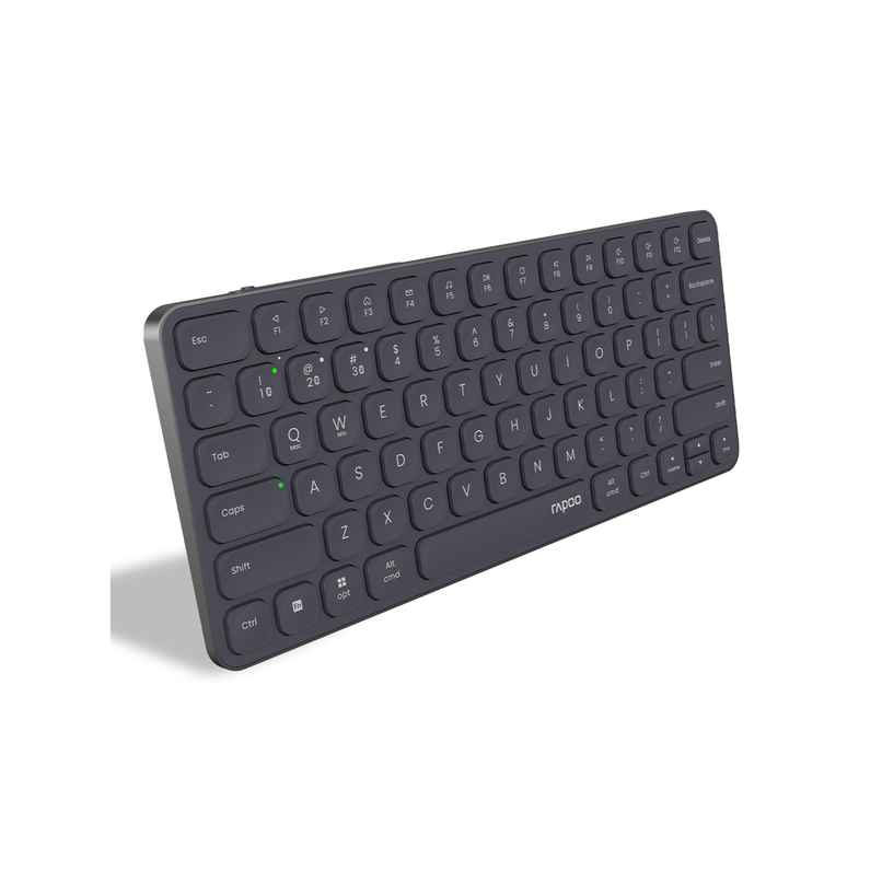 Rapoo E9050L Bluetooth Wireless Multi-Device Keyboard | Connect with 4 Devices | Grey