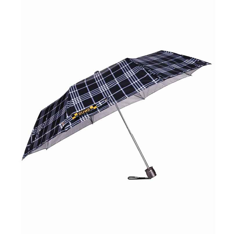 Eume Convoy 21.5 Inch Manual Open Umbrella - Black Checks Eume Convoy 21.5 Inch Manual Open Umbrella - Black Checks