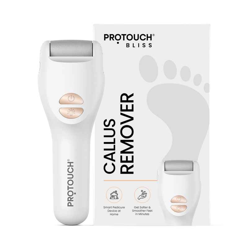 PROTOUCH Bliss Callus Remover | Electric Home Pedicure Device For Smooth Feet