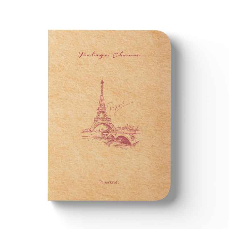 Paperkraft | Vintage Series Brown Kraft | City | 210x 148 |176 Pages |unruled