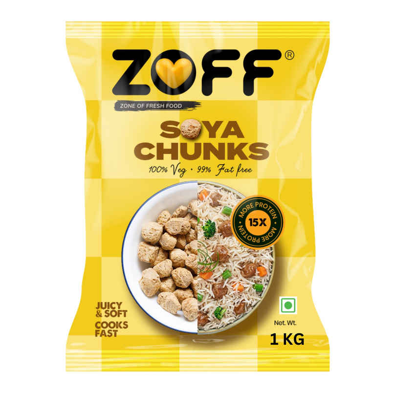 ZOFF Soya Chunks - Soya Nuggets ZOFF Soya Chunks - Soya Nuggets
