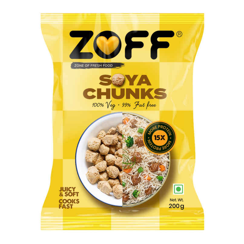 ZOFF Soya Chunks - Soya Nuggets ZOFF Soya Chunks - Soya Nuggets