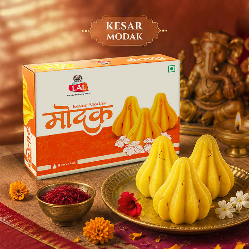 Lal Sweets Kesar Modak Lal Sweets Kesar Modak