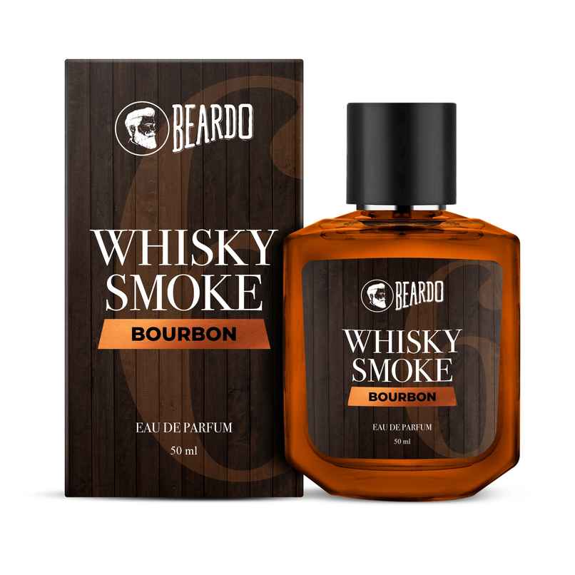 Beardo Whisky Smoke Bourbon Perfume For Men | Eau De Parfum
