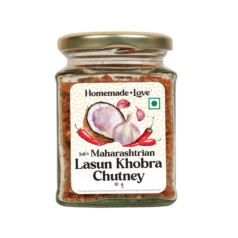 Homemade Love- Maharashtrian Lasun Khobra Chutney Homemade Love- Maharashtrian Lasun Khobra Chutney
