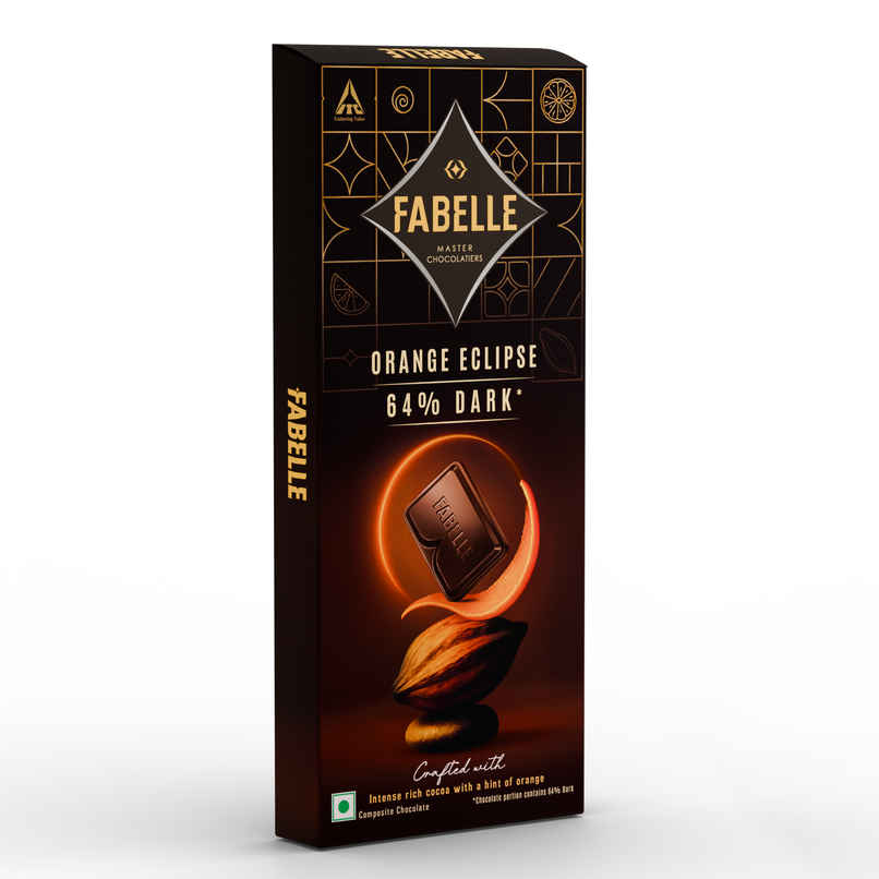 Fabelle Orange Eclipse Dark Chocolate | 64% Intense Rich Cocoa | Hint of Orange Fabelle Orange Eclipse Dark Chocolate | 64% Intense Rich Cocoa | Hint of Orange