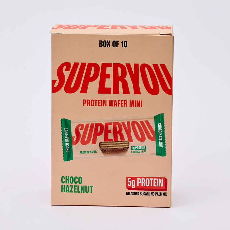 Superyou Mini Choco Hazelnut Protein Wafer Bar