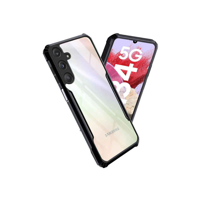 Artistque Case For Samsung Galaxy M34 5g / Samsung Galaxy F34 5g Back Cover - Transparent Artistque Case For Samsung Galaxy M34 5g / Samsung Galaxy F34 5g Back Cover - Transparent