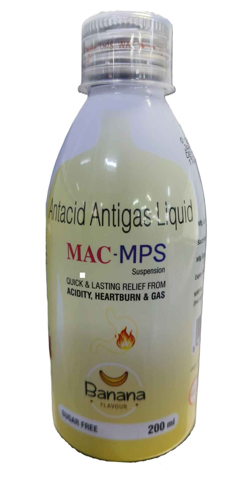 Mac-MPS Banana Flavour Sugar Free Suspension