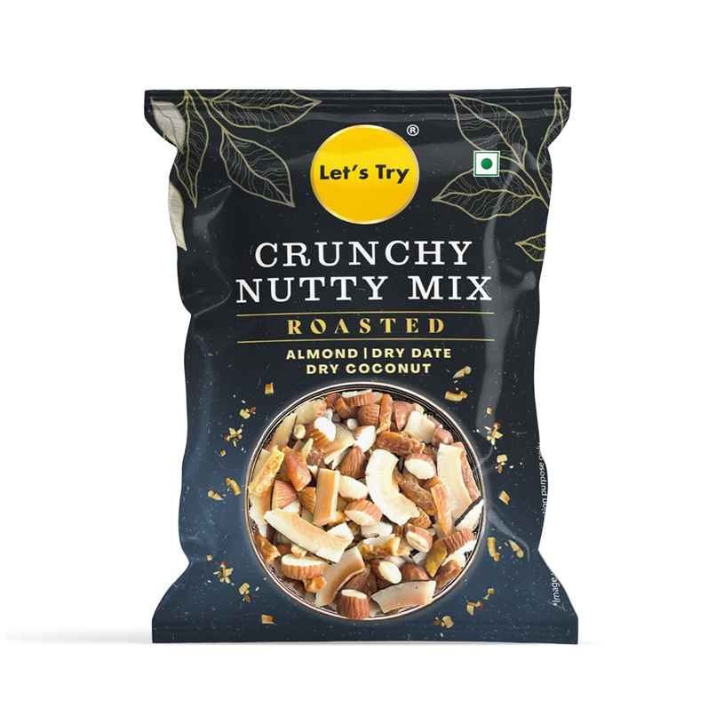 Let's Try Crunchy Nutty Mix | 43 gm