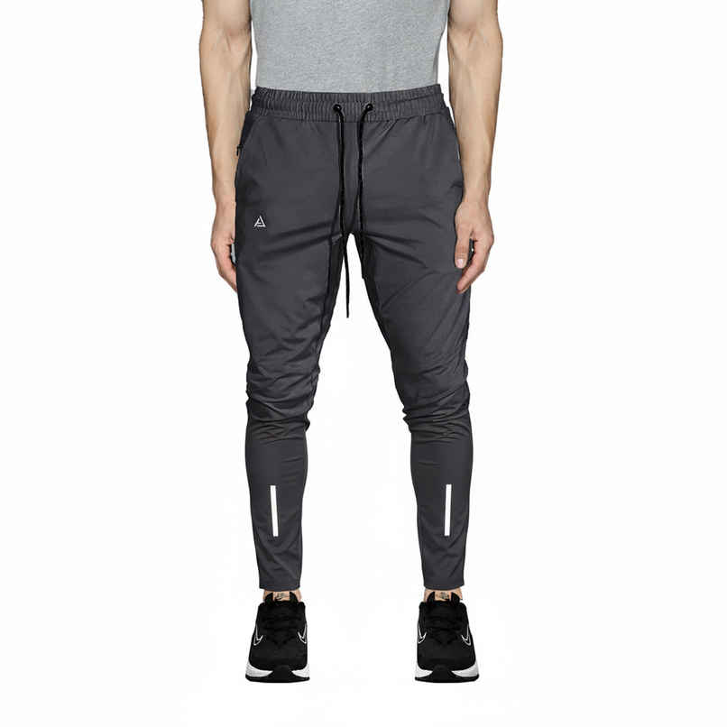 Avolt Men's Solid Regular Fit Track Pant | Dark Grey - S