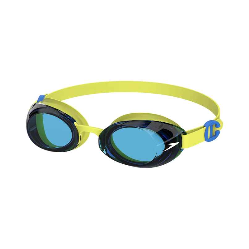 Speedo Unisex Kids Jet 2.0 Anti-Fog Swim Goggles | UV Protection | Yellow - Free Size