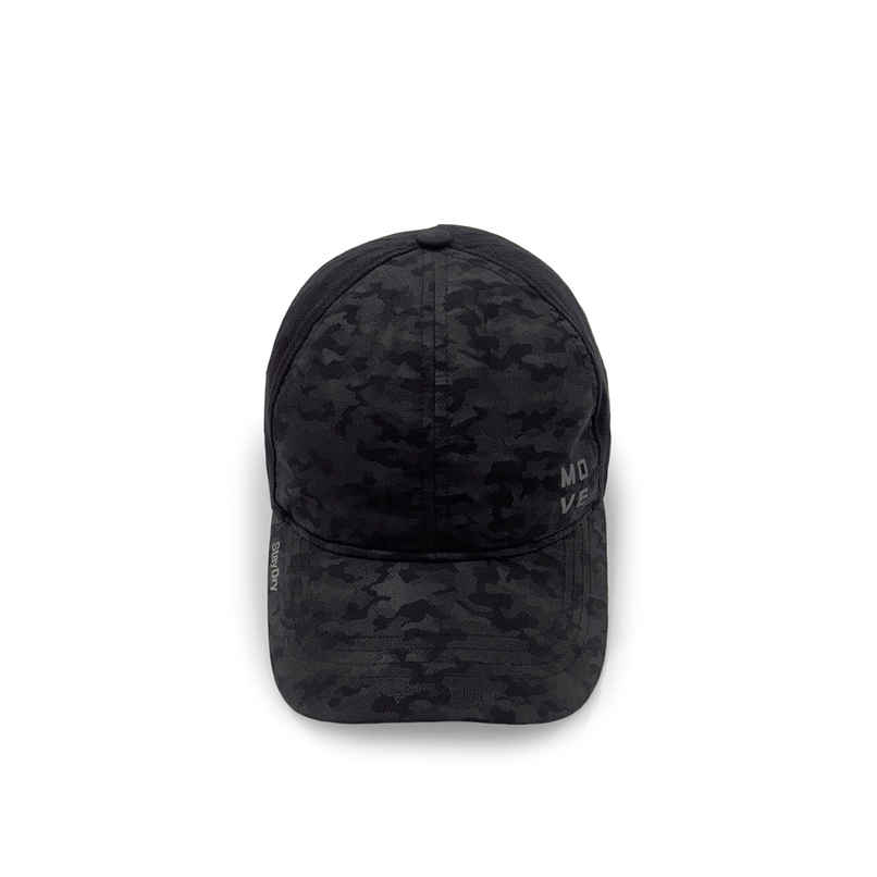 Jockey Cp23 Men's Polyester Printed Cap With Adjustable Back Closure and Staydry Technology | Black Jockey Cp23 Men's Polyester Printed Cap With Adjustable Back Closure and Staydry Technology | Black