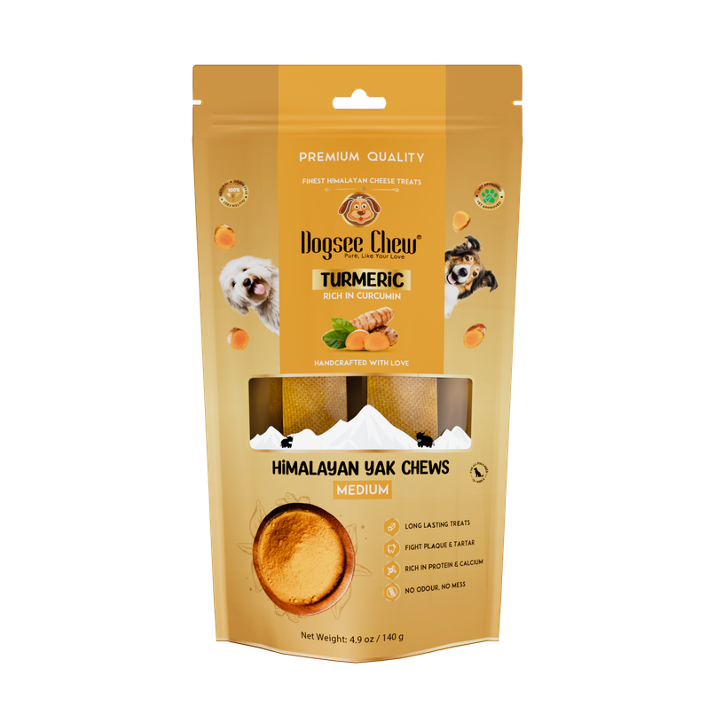 Dogsee Turmeric Chew Bars Medium