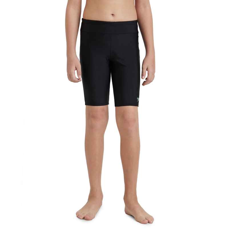 Speedo Boys Essential Houston Jammer | Endurance10 Fabric | Black - 12 Year
