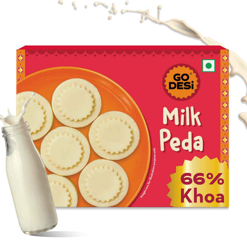 GO DESi Milk Peda | 66% Khoa