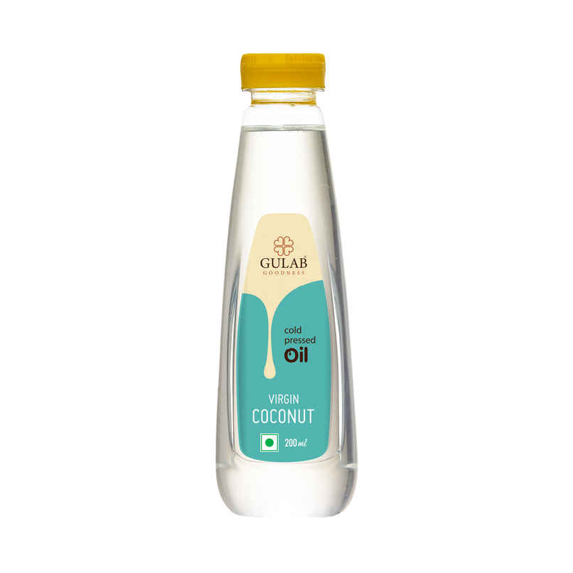 Gulab Cold Pressed Virgin Coconut Oil | Bottle