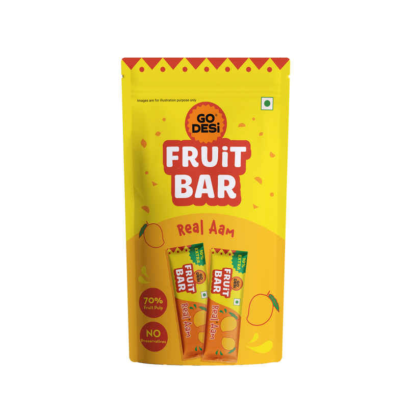 GO DESi Real Aam Fruti Twist Fruit Bar | Chewy & Fun GO DESi Real Aam Fruti Twist Fruit Bar | Chewy & Fun